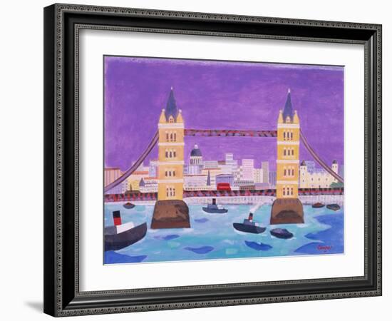 Tower Bridge-William Cooper-Framed Giclee Print