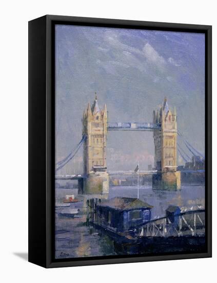 Tower Bridge-Bob Brown-Framed Premier Image Canvas