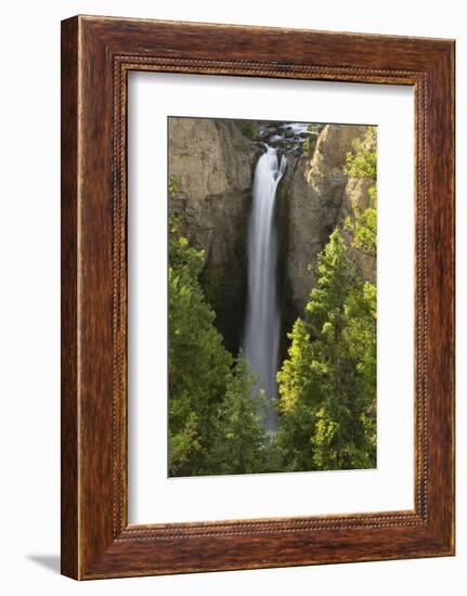 Tower Falls, Yellowstone National Park, Wyoming, USA-Michel Hersen-Framed Photographic Print