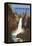 Tower Falls - Yellowstone National Park-Lantern Press-Framed Stretched Canvas