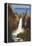 Tower Falls - Yellowstone National Park-Lantern Press-Framed Stretched Canvas