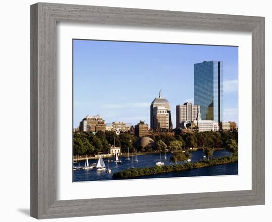 Tower from the Charles River-Carol Highsmith-Framed Photo