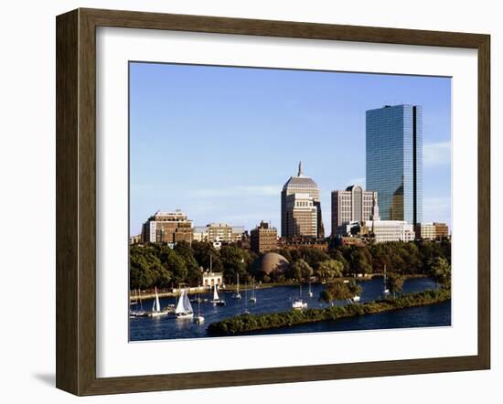 Tower from the Charles River-Carol Highsmith-Framed Photo