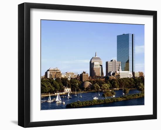 Tower from the Charles River-Carol Highsmith-Framed Photo