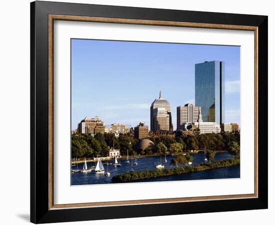 Tower from the Charles River-Carol Highsmith-Framed Photo