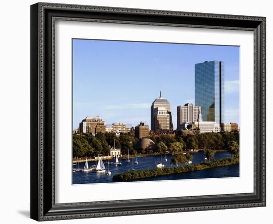 Tower from the Charles River-Carol Highsmith-Framed Photo