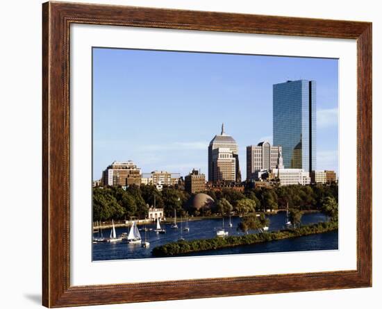 Tower from the Charles River-Carol Highsmith-Framed Photo