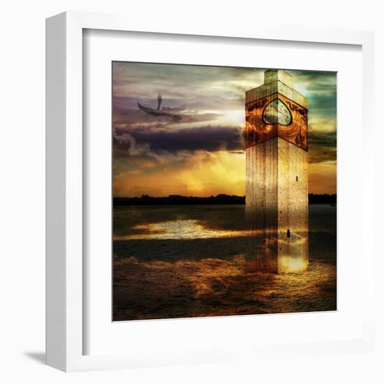 Tower In Italy-sattva_art-Framed Art Print