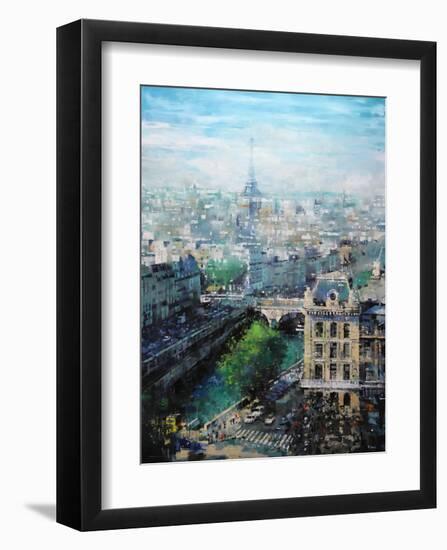 Tower in the Distance-Mark Lague-Framed Art Print