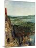 Tower of Babel - Detail-Pieter Breughel the Elder-Mounted Art Print