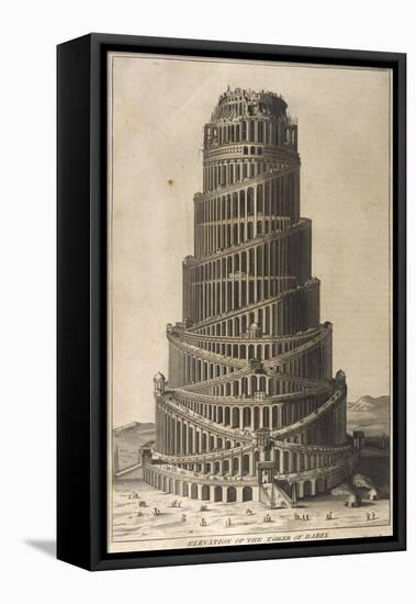 Tower of Babel-null-Framed Premier Image Canvas