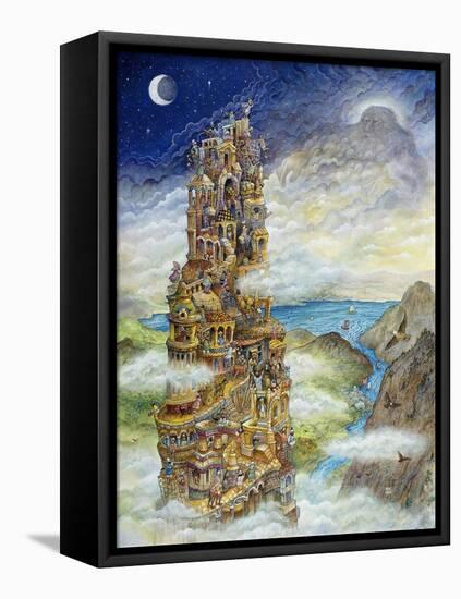 Tower of Babel-Bill Bell-Framed Premier Image Canvas