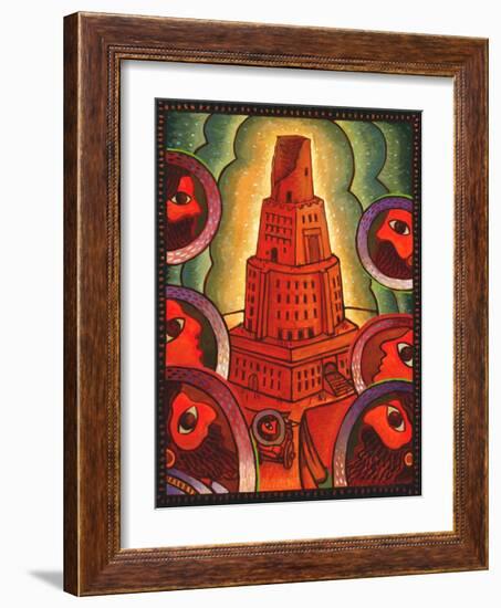 Tower of Babel-John Newcomb-Framed Giclee Print