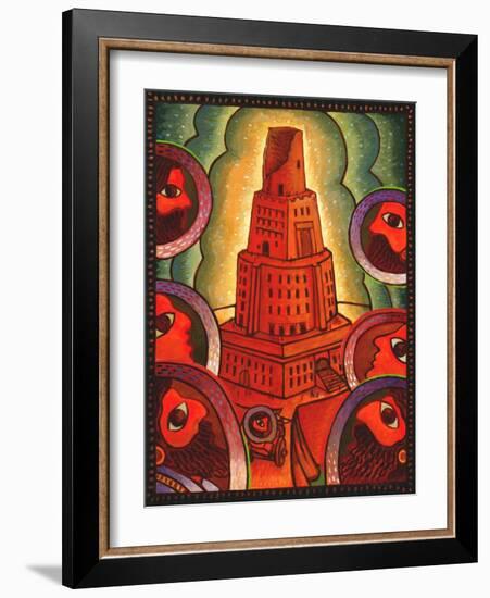 Tower of Babel-John Newcomb-Framed Giclee Print