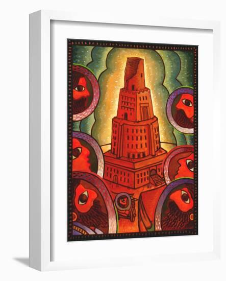 Tower of Babel-John Newcomb-Framed Giclee Print