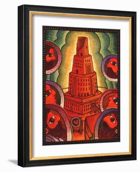 Tower of Babel-John Newcomb-Framed Giclee Print