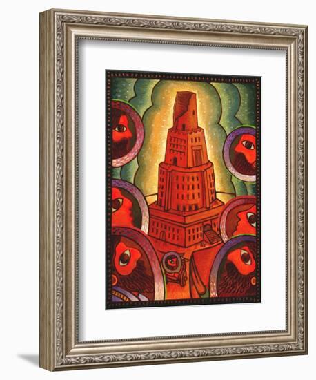 Tower of Babel-John Newcomb-Framed Giclee Print