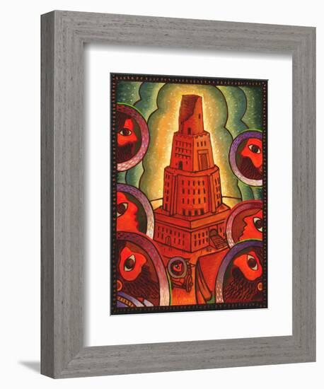 Tower of Babel-John Newcomb-Framed Giclee Print