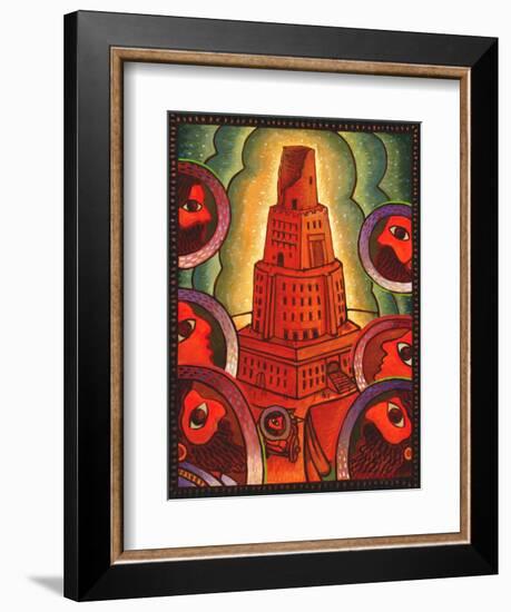 Tower of Babel-John Newcomb-Framed Giclee Print