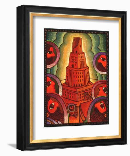 Tower of Babel-John Newcomb-Framed Giclee Print