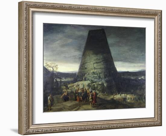 Tower of Babel-Pieter Bruegel the Elder-Framed Giclee Print