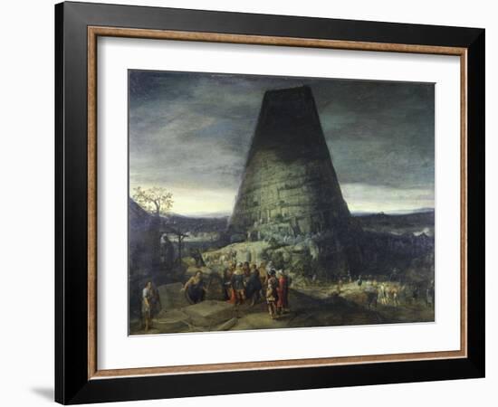 Tower of Babel-Pieter Bruegel the Elder-Framed Giclee Print