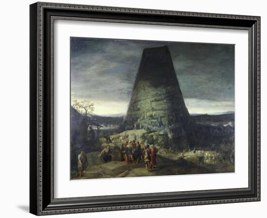 Tower of Babel-Pieter Bruegel the Elder-Framed Giclee Print
