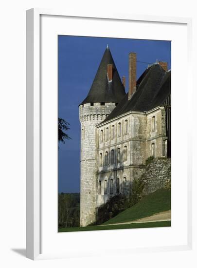 Tower of Chateau De La Rochefoucauld, Poitou-Charentes. Detail. France-null-Framed Giclee Print