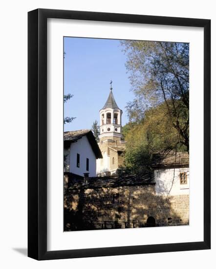 Tower of Holy Archangel and Michael Church Dating from 1861, Dryanovo Monastery, Dryanovo, Bulgaria-Richard Nebesky-Framed Photographic Print