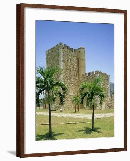 Tower of Homage, Fortress, Santo Domingo, Dominican Republic, Caribbean, West Indies-G Richardson-Framed Photographic Print