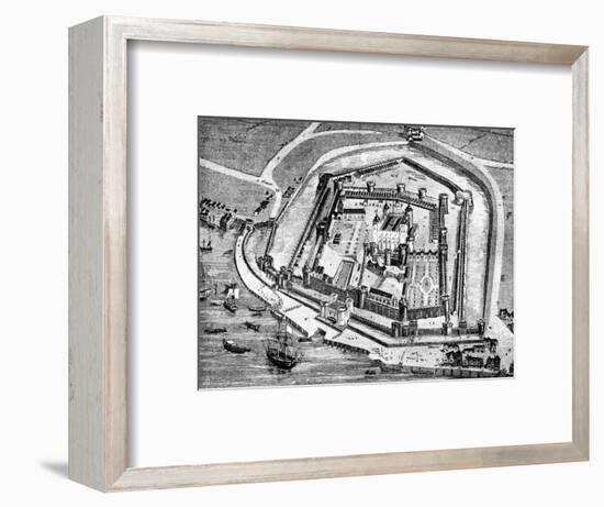 Tower of London, 16th century (1909). Artist: Unknown-Unknown-Framed Giclee Print