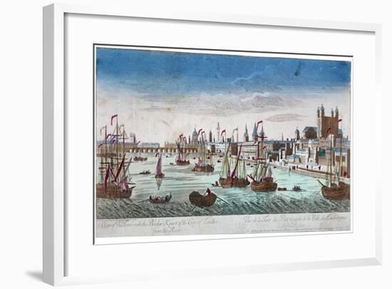 Tower of London, 1766-null-Framed Giclee Print