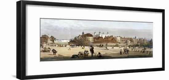 Tower of London, 1842-Thomas Shotter Boys-Framed Giclee Print