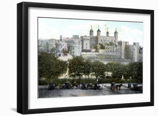 Tower of London, 20th Century-null-Framed Giclee Print