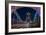 Tower Of London Bridge At Dusk With The Headlights Oncoming Cars-Karine Aigner-Framed Photographic Print