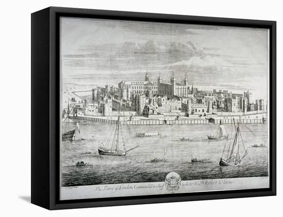 Tower of London, C1700-Johannes Kip-Framed Premier Image Canvas