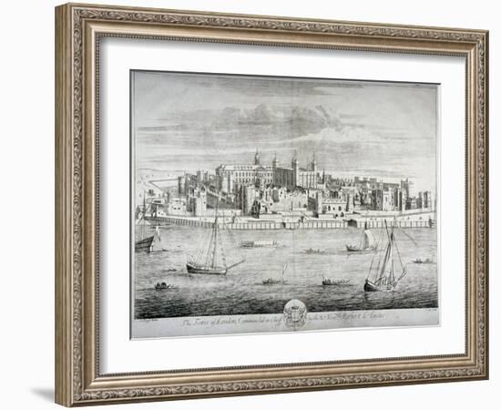 Tower of London, C1700-Johannes Kip-Framed Giclee Print