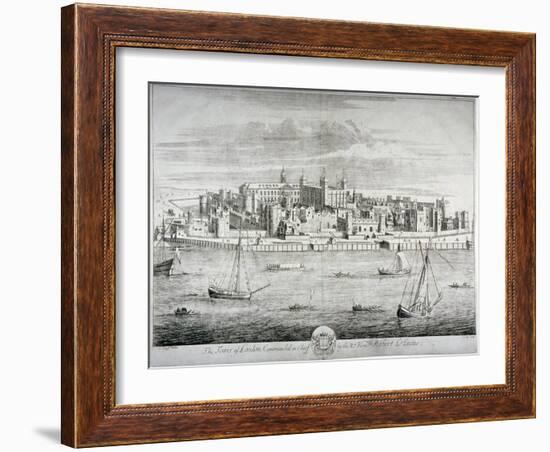 Tower of London, C1700-Johannes Kip-Framed Giclee Print