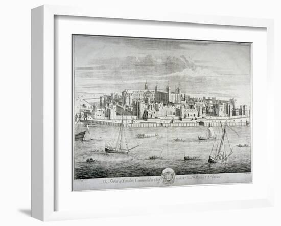 Tower of London, C1700-Johannes Kip-Framed Giclee Print