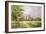 Tower of London from Trinity Square, 1890's-John Sutton-Framed Giclee Print