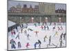 Tower of London Ice Rink, 2015-Andrew Macara-Mounted Giclee Print