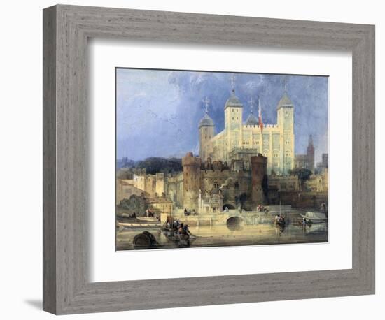 Tower of London-David Roberts-Framed Giclee Print