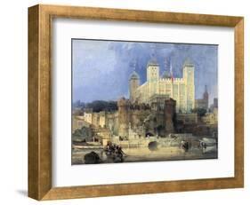 Tower of London-David Roberts-Framed Giclee Print