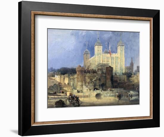 Tower of London-David Roberts-Framed Giclee Print