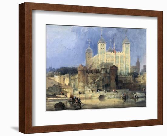 Tower of London-David Roberts-Framed Giclee Print