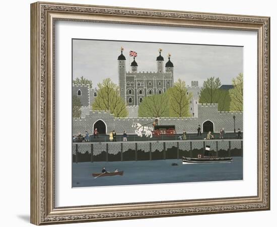 Tower of London-Vincent Haddelsey-Framed Giclee Print