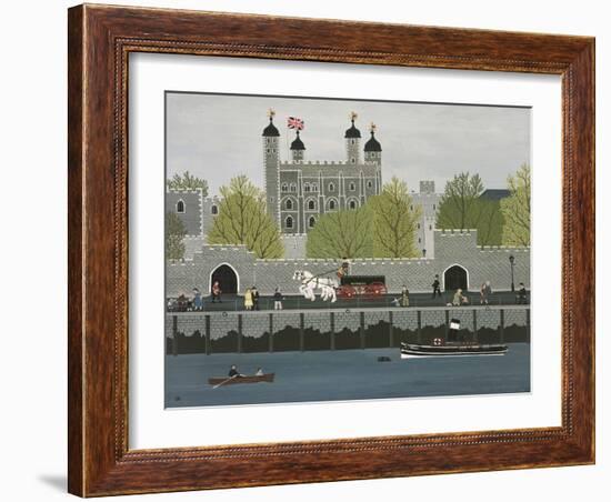 Tower of London-Vincent Haddelsey-Framed Giclee Print