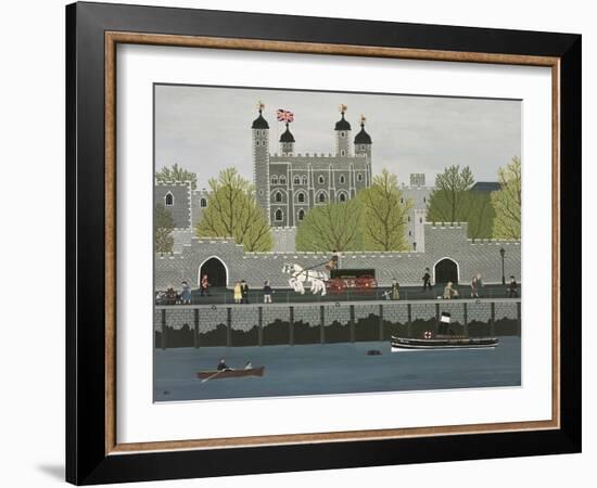 Tower of London-Vincent Haddelsey-Framed Giclee Print