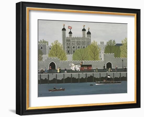 Tower of London-Vincent Haddelsey-Framed Giclee Print