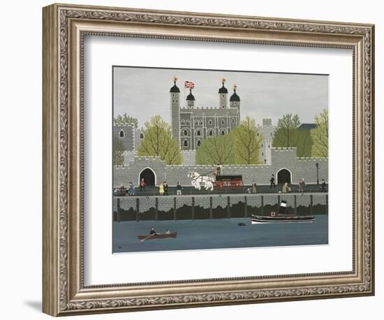 Tower of London-Vincent Haddelsey-Framed Giclee Print